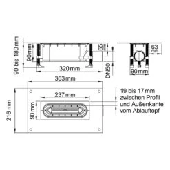 ACO ShowerDrain S+ Ablaufkörper Sperrwasserhöhe 5 Cm 11 ACO ShowerDrain S+ Ablaufkörper Sperrwasserhöhe 5 Cm -VIEGA Verkäufe aco zubehoer duschrinnen showerdrain s ablaufkoerper 10055348