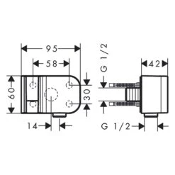 AXOR One Portereinheit