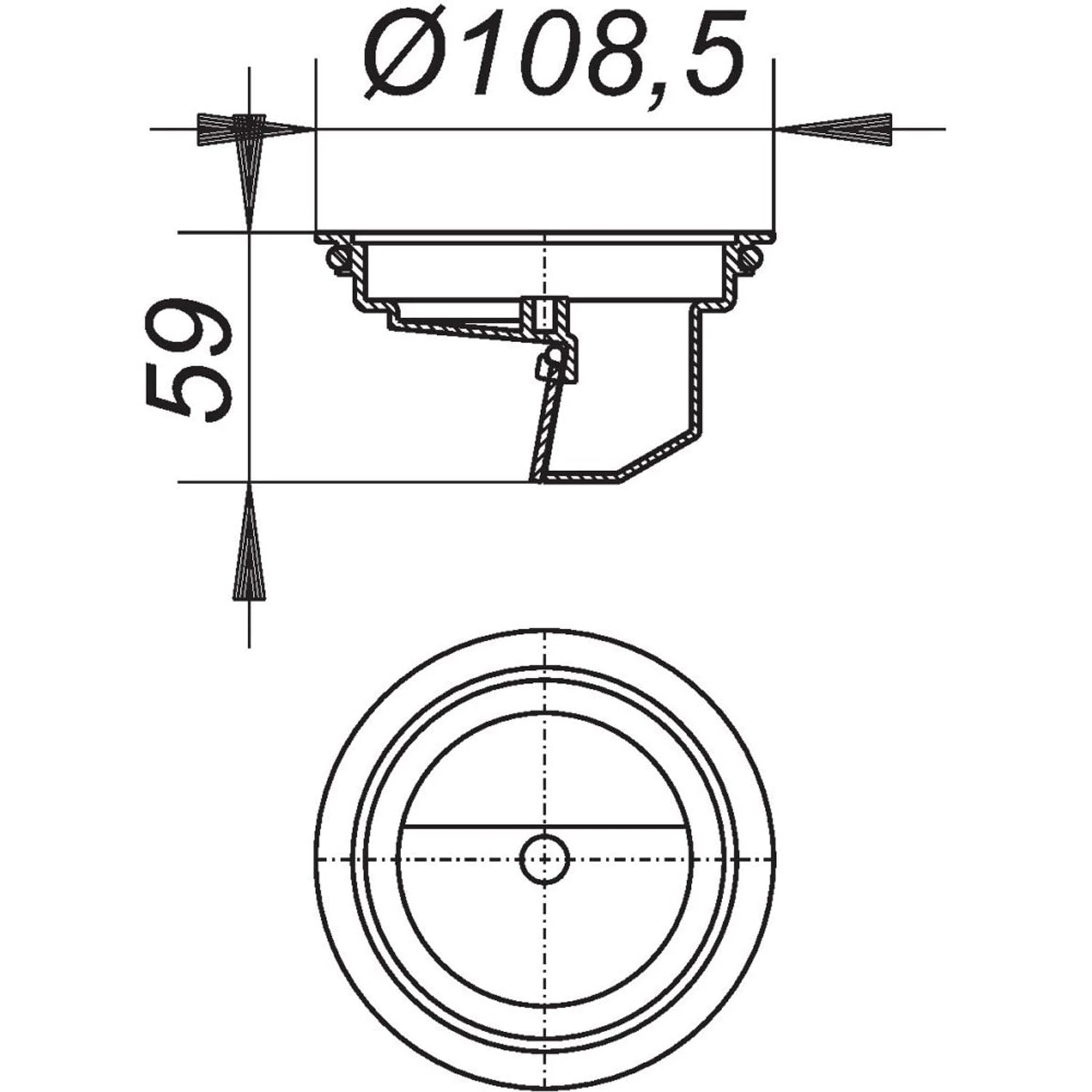 Dallmer Geruchs- Und Schaumsperre S 10/12 1 Dallmer Geruchs- Und Schaumsperre S 10/12