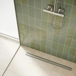 Hansgrohe RainDrain Compact Komplettset Duschrinne 90 Cm Für Flache Installation -VIEGA Verkäufe hansgrohe raindrain duschrinnen compact komplettset 90 11043076