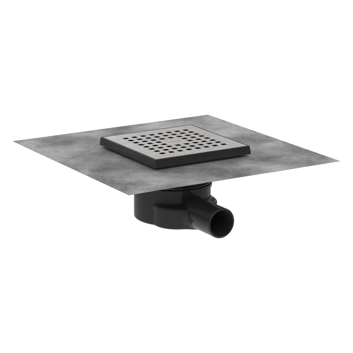 Hansgrohe RainDrain Point Komplettset Punktablauf 15/15 Cm 1 Hansgrohe RainDrain Point Komplettset Punktablauf 15/15 Cm