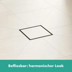 Hansgrohe RainDrain Point Komplettset Punktablauf 15/15 Cm Rückseitig Befliesbar -VIEGA Verkäufe hansgrohe raindrain duschrinnen und punktablaeufe point 11042824