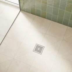 Hansgrohe RainDrain Point Komplettset Punktablauf 10/10 Cm -VIEGA Verkäufe hansgrohe raindrain duschrinnen und punktablaeufe point 11043100