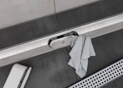 ACO ShowerDrain C Design-Rost Square L: 68,5 Cm