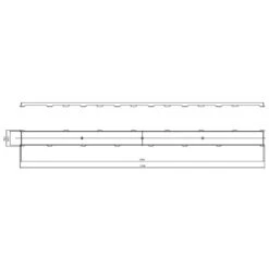 ACO Design-Rost Abdeckung Tile 120 Cm