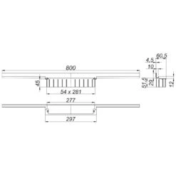 Dallmer CeraWall Individual Duschrinne 80 Cm -VIEGA Verkäufe hersteller dallmer ablaufprofil cerawall 80 cm 3566513