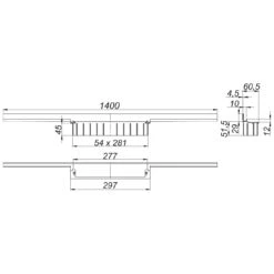 Dallmer CeraWall Individual Duschrinne 140 Cm -VIEGA Verkäufe hersteller dallmer ablaufprofil cerawall aufputzprofil 140 3566519