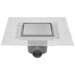 ESS Easy Drain Aqua Jewels Quattro Fliese 20x20 Bodenablauf Komplettset