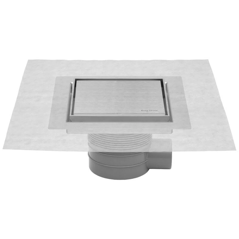 ESS Easy Drain Aqua Jewels Quattro Fliese 15x15 Bodenablauf Für Natursteinbeläge Komplettset 1 ESS Easy Drain Aqua Jewels Quattro Fliese 15x15 Bodenablauf Für Natursteinbeläge Komplettset