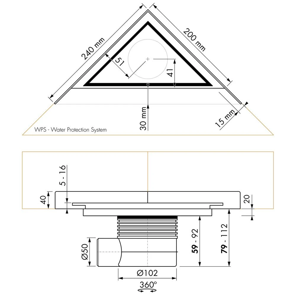 ESS Easy Drain Aqua Jewels Delta Zero+ 20x20 Bodenablauf Komplettset 3 ESS Easy Drain Aqua Jewels Delta Zero+ 20x20 Bodenablauf Komplettset – Bild 3