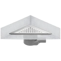 ESS Easy Drain Aqua Delta 22x22 Bodenablauf Komplettset