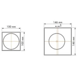 ESS Easy Drain Aqua Quattro 15x15 Bodenablauf Komplettset -VIEGA Verkäufe hersteller ess bodenablaeufe easy drain aqua 1006321