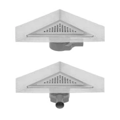 ESS Easy Drain Aqua Plus Delta 24x24 Bodenablauf Komplettset -VIEGA Verkäufe hersteller ess bodenablaeufe easy drain aqua 2163580