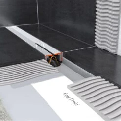 ESS Easy Drain R-Line 1200 Duschrinne Komplettset