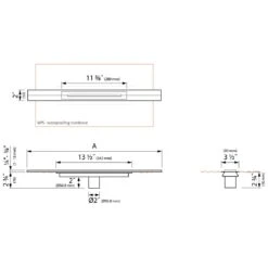 ESS Easy Drain R-Line 1200 Duschrinne Komplettset -VIEGA Verkäufe hersteller ess duschrinnen easy drain line 1903660