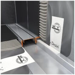 ESS Easy Drain Modulo 30 TAF Wall 1300 Duschrinne Komplettset