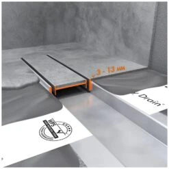ESS Easy Drain Modulo TAF Abeckungen Für Dünnschichtbeläge/ Fliese 600