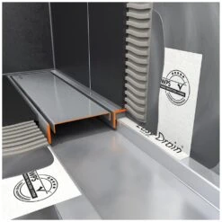 ESS Easy Drain Multi TAF Wall 1100 Zero/Fliese Duschrinne Komplettset