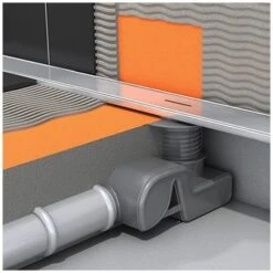 ESS Easy Drain Waterstop Morse 1200 Duschrinne Komplettset