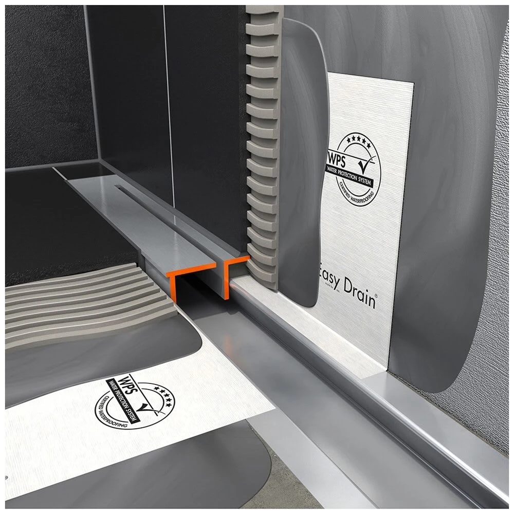 ESS Easy Drain Xs Nano Wall 700 Duschrinne Komplettset 2 ESS Easy Drain Xs Nano Wall 700 Duschrinne Komplettset – Bild 2