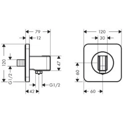 AXOR Citterio Portereinheit