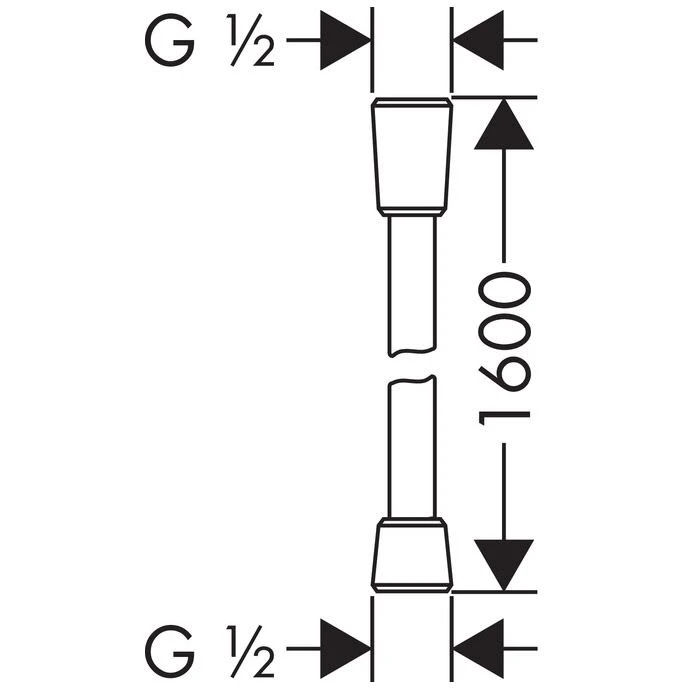 Hansgrohe Comfortflex Brauseschlauch 160 Cm 1 Hansgrohe Comfortflex Brauseschlauch 160 Cm