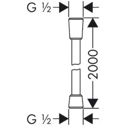 AXOR Brauseschlauch 200 Cm