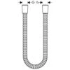 Hansgrohe Metallschlauch DN15 125 Cm -VIEGA Verkäufe hersteller hansgrohe brausenprogramm brauseschlaeuche metallschlauch dn 1122753
