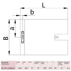 Kermi LINE Komplettboard E70 120 X 90 Cm, Rinnenlänge 30 Cm -VIEGA Verkäufe hersteller kermi duschkabinen und duschplaetze line 2667253