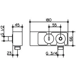 Keuco MeTime_spa Schlauchanschluss