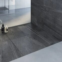 Drainset Komplett, Superflache Duschrinne Compact 50 Cm Mit Abdeckung Für Fliese -VIEGA Verkäufe hersteller megabad sortiment duschrinnen drainset komplett 3632873