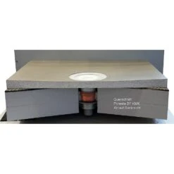 Poresta BF KMK Duschsystem 120 X 120 X 5 Cm -VIEGA Verkäufe hersteller poresta systems bodenebene duschsysteme bf 1221157