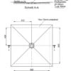 Schedel Plan Duschelement Bodeneben 90 X 90 Cm, Verfliesbar, Ablauf Mittig -VIEGA Verkäufe hersteller schedel duschelemente plan bodeneben 90 3792242