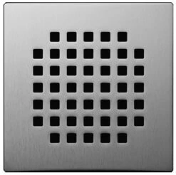 Schedel Designrost Quadrato 9,5 X 9,5 Cm Für Bodenablauf Multistar Plan