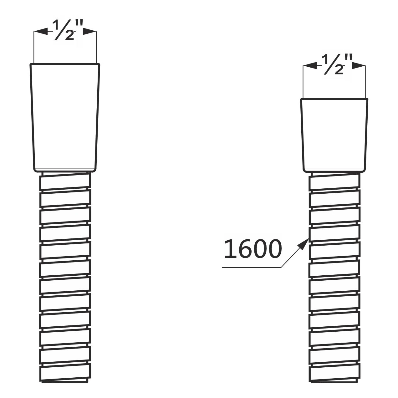 Herzbach DESIGN IX PVD COPPER STEEL Metallflex-Brauseschlauch 150 Cm 1 Herzbach DESIGN IX PVD COPPER STEEL Metallflex-Brauseschlauch 150 Cm