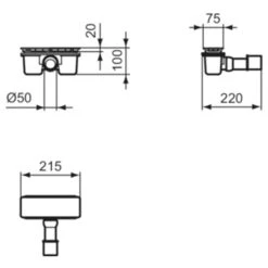 Ideal Standard Ultra Flat New Ablaufgarnitur Mit Abdeckung, D40/50 Glatt 6 Ideal Standard Ultra Flat New Ablaufgarnitur Mit Abdeckung, D40/50 Glatt -VIEGA Verkäufe ideal standard duschwannen zubehoer ultra flat 12502489