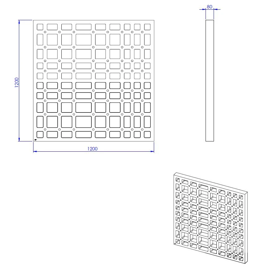 Schedel Plan Unterbauelement Mit Waben 120 X 120 X 8 Cm 1 Schedel Plan Unterbauelement Mit Waben 120 X 120 X 8 Cm