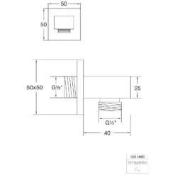 Steinberg Serie 120 Brauseanschlussbogen -VIEGA Verkäufe steinberg serie 120 brause brauseanschlussbogen 2208163