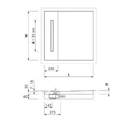 Sturotec Duschboardelement 80 X 80 Cm, Mit Easy-Drain Duschrinne -VIEGA Verkäufe sturotec duschboardelemente 80 x cm mit 8891375