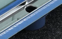 TECE TECEdrainline Ablauf Flach, DN 50 Auslauf Seitlich