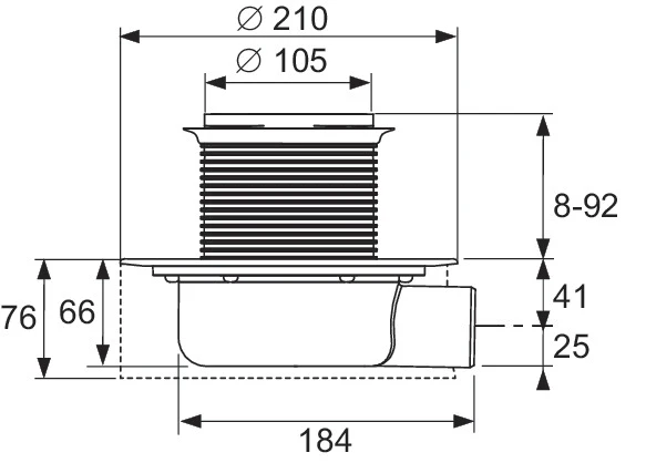 TECE TECEdrainpoint S 114 Ablaufset Superflach Mit Werkseitig Angebrachter Seal System Dichtmanschette 1 TECE TECEdrainpoint S 114 Ablaufset Superflach Mit Werkseitig Angebrachter Seal System Dichtmanschette